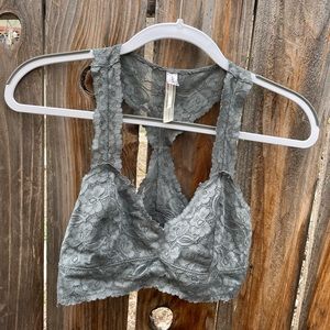 Free People Lace Racerback Bralette